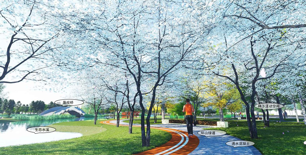 济南文昌山公园总体规划及建筑景观设计