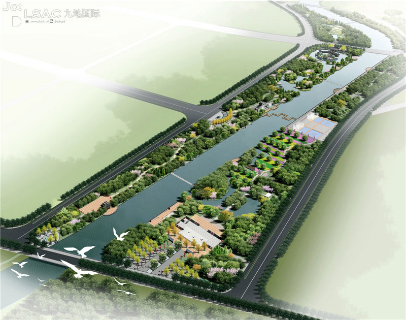 广灵木漕涧河综合治理及滨河公园景观规划设计